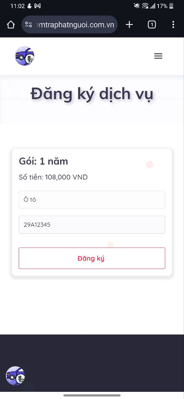 Đăng ký gói dịch vụ